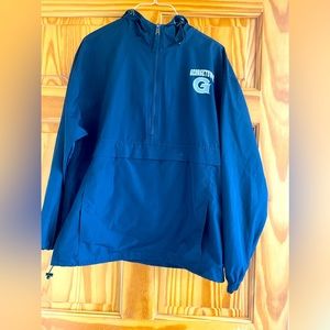 Georgetown quarter zip pull over